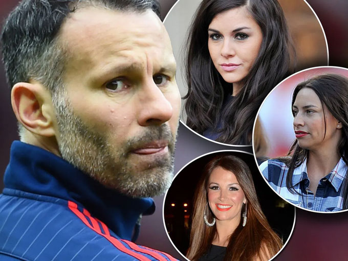 Giggs có đời sống tình ái phức tạp