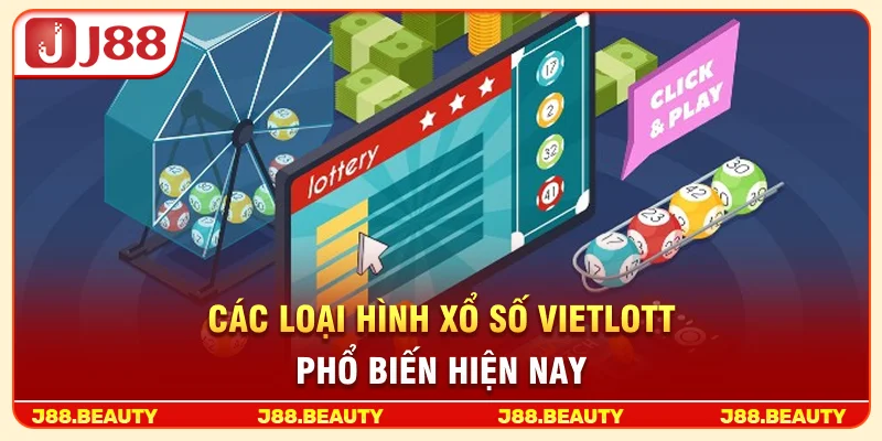 Các loại hình xổ số Vietlott phổ biến hiện nay